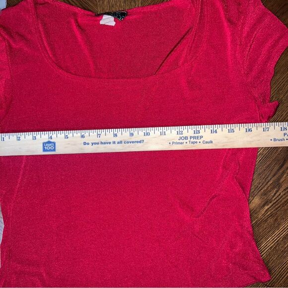3 For $20 Eye Candy Red Crop Top 0062 - Picture 5 of 6